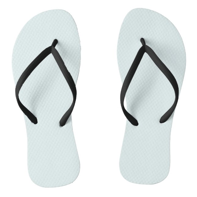 Azure (X11/web colour) (solid colour) Jandals (Footbed)