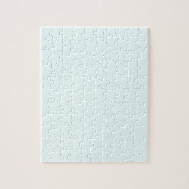 Azure (X11/web colour) (solid colour) Jigsaw Puzzle (Vertical)
