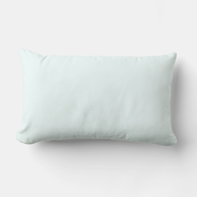 Azure (X11/web colour) (solid colour) Lumbar Cushion (Front)