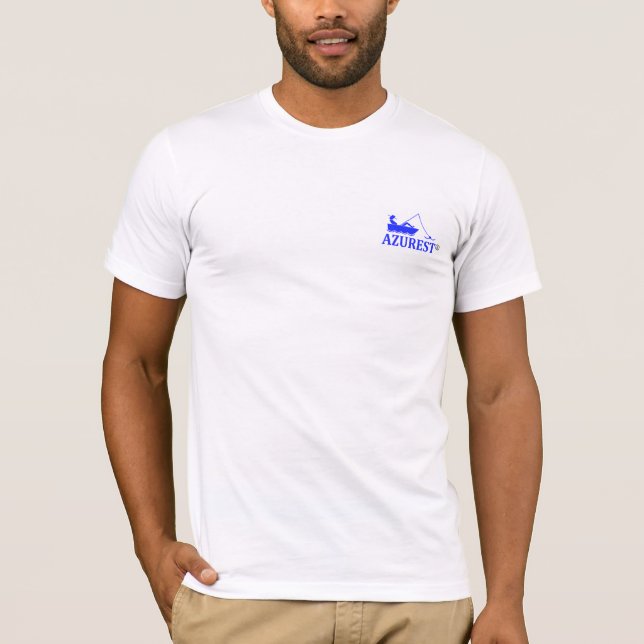 AZUREST LOGO Fine Cotton Men's T-shirt (Front)