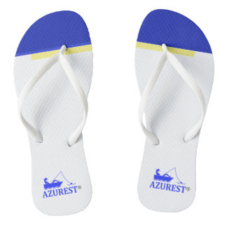 AZUREST logo flip-flops Jandals