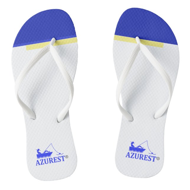 AZUREST logo flip-flops Jandals (Footbed)