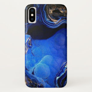 Azurite Blue Sapphire Cobalt Gemstone Case-Mate iPhone Case