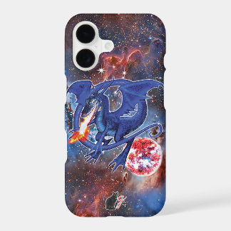 Azurite Cosmic Dragon Case-Mate iPhone Case