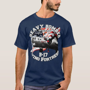 B17 Flying Fortress heavy bomber T-Shirt