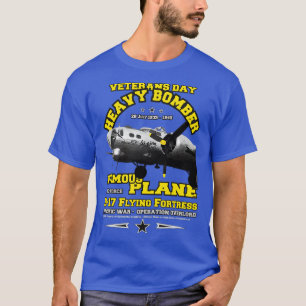 B17 Flying Fortress Heavy bomber veterans T-Shirt