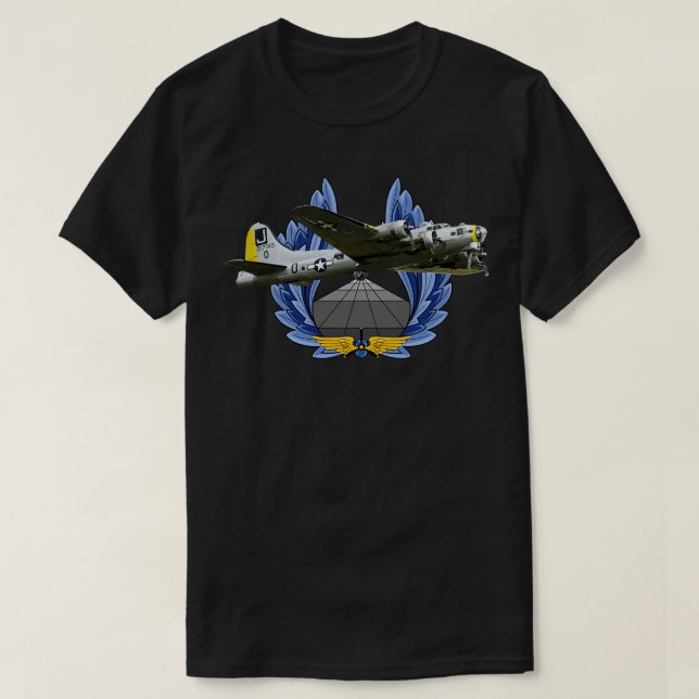 B17 Flying Fortress T-Shirt (Design Front)
