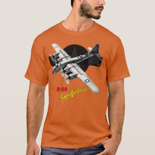B29 Superfortress WW2 bomber aeroplane T-Shirt