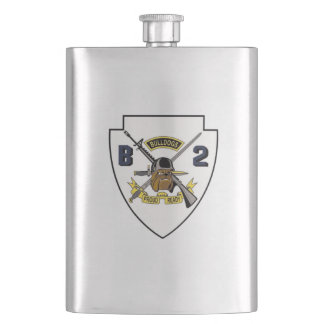 B2 Crest Flask