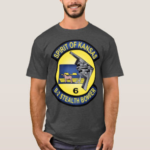 B2 Spirit of Kansas Stealth Bomber wo Txt T-Shirt
