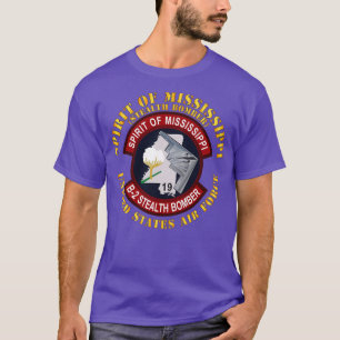 B2 Spirit of Mississippi Stealth Bomber T-Shirt