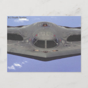 B2 Stealth Bomber Postcard