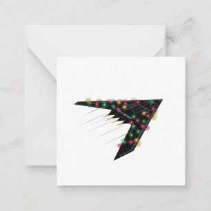 B2 Stealth Spirit Christmas Aeroplane Jet Digital  Card