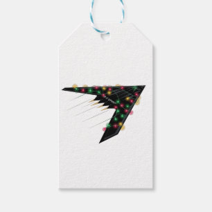 B2 Stealth Spirit Christmas Aeroplane Jet Digital Gift Tags