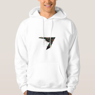 B2 Stealth Spirit Christmas Aeroplane Jet Digital Hoodie