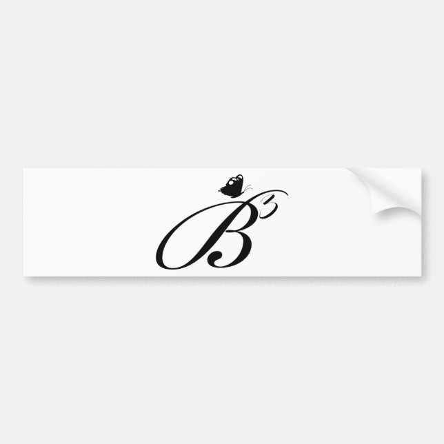 B3 Logo Bumper Sticker (Front)