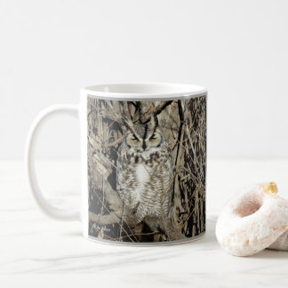 B51 Great Horned Owl Coffee Mug
