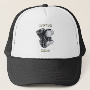 b9_3 panhead motor, Motor, Head Trucker Hat