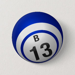 B 13 bingo button