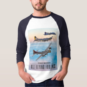 B-17 Flying FORTRESS BOMBER SQUADRON T-Shirt
