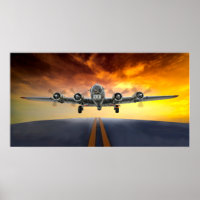 B-17 FLYING FORTRESS TAKEOFF