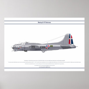 B-17G Dominican Republic 1 Poster