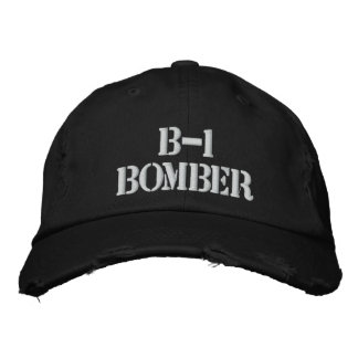 B-1 BOMBER EMBROIDERED HAT