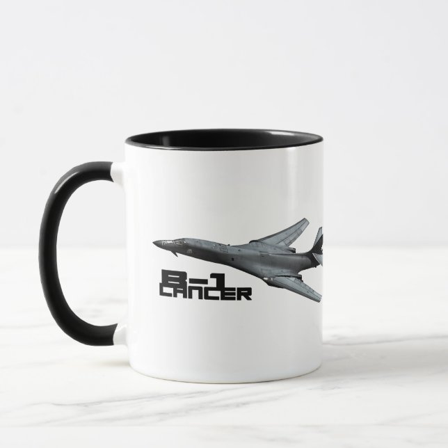 B-1 Lancer 11 oz Ringer Mug (Left)