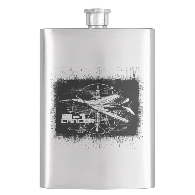B-1 Lancer Classic Flask (Front)