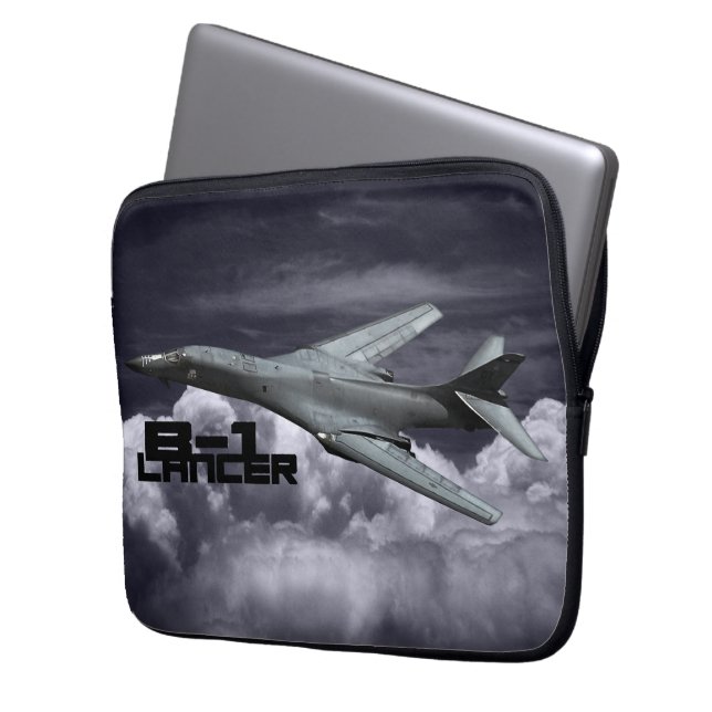 B-1 Lancer Neoprene Laptop Sleeve 13 inch (Front Left)