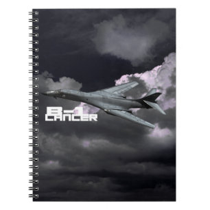B-1 Lancer Photo Notebook (80 Pages B&W)