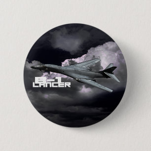 B-1 Lancer Round Button