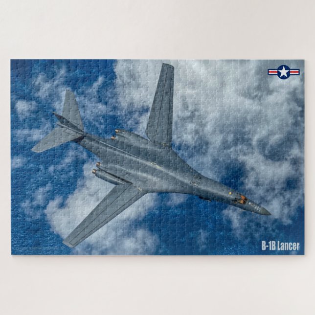 B-1B LANCER (20x30 INCH) Jigsaw Puzzle (Horizontal)