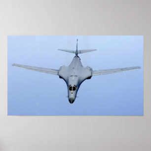 B-1B Lancer Aircraft Poster
