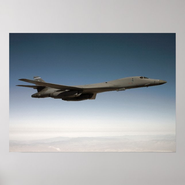 B-1B Lancer Aircraft Poster (Front)