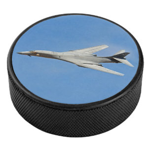 B-1B Lancer Bomber Wings Swept Hockey Puck