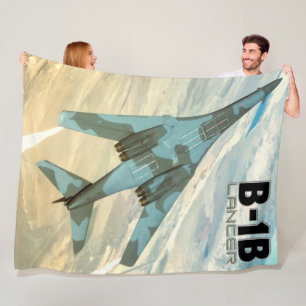 B-1B LANCER FLEECE BLANKET