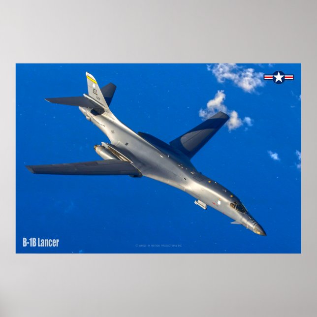B-1B LANCER POSTER (Front)