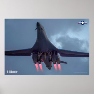 B-1B LANCER POSTER