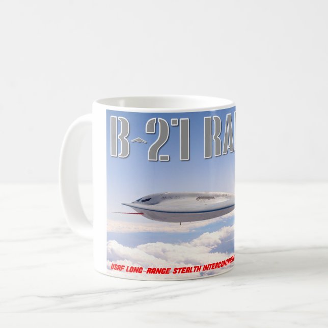 B-21 RAIDER COFFEE MUG (Front Left)