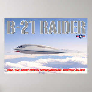 B-21 RAIDER POSTER