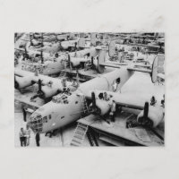 B-24 Bomber Assembly Line, 1943