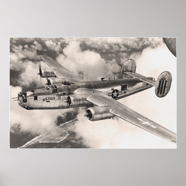 B-24 on Patrol Poster (Front)