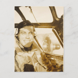 B-24 Pilot Postcard
