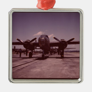B-25 Bomber Metal Tree Decoration