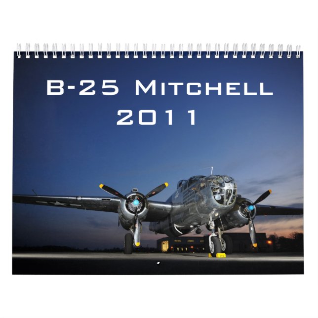 B-25 Mitchell 2011 Calendar (Cover)