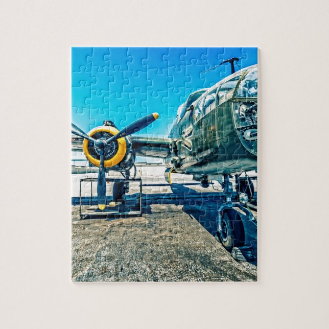 B-25 Mitchell Bomber Jigsaw Puzzle (Vertical)