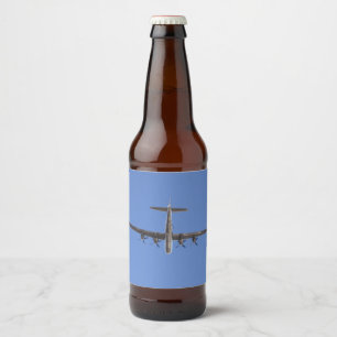 B-29 Bomber Bottle Label