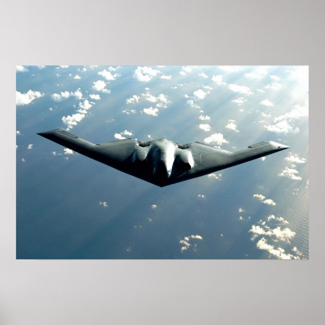 B-2 Spirit Aircraft Poster (Front)