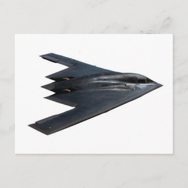 B-2 SPIRIT - FLYING WING POSTCARD (Front)
